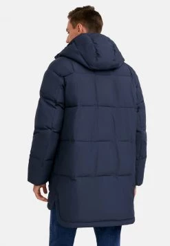 Finn Flare Herren Wintermantel - Dark Blue -Finn Flare Verkaufsladen 863bb6ba0ea44ed981e0db757ecbdb93