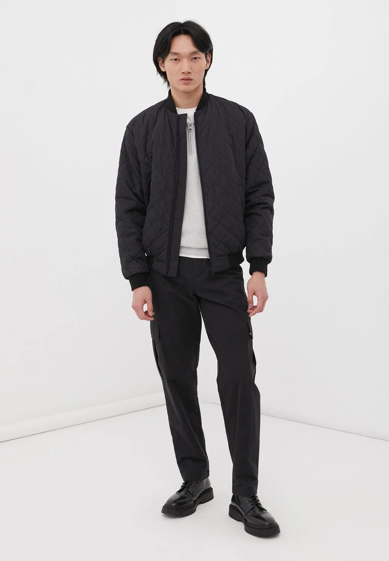 Finn Flare Herren Winterjacke - Black 4 Finn Flare Herren Winterjacke - Black – Bild 2