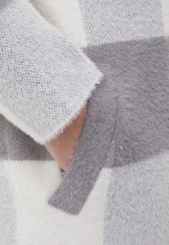 Finn Flare Damen Klassischer Mantel - Grey/white 14 Finn Flare Damen Klassischer Mantel - Grey/white -Finn Flare Verkaufsladen 865b3bde5f774c16894ddde8ca4a38eb