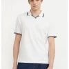 Finn Flare Herren Poloshirt - White -Finn Flare Verkaufsladen 870d9a2fa2684de5bc880e3d09b41525