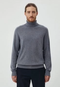 Finn Flare Herren BASIC - Strickpullover - Dark Grey