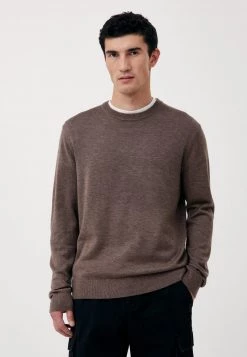 Finn Flare Herren Strickpullover - Brown