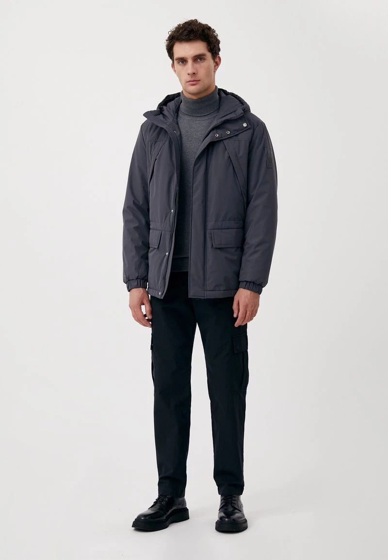 Finn Flare Übergangsjacke - Dark Grey | Herren 4 Finn Flare Übergangsjacke - Dark Grey | Herren – Bild 2