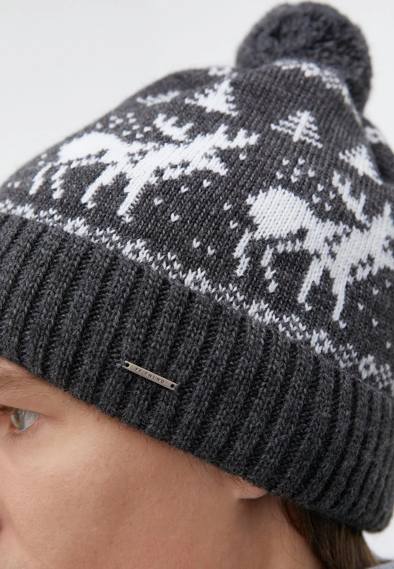 Finn Flare Herren Mütze - Dark Grey 5 Finn Flare Herren Mütze - Dark Grey – Bild 3