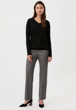 Finn Flare Damen Strickpullover - Black -Finn Flare Verkaufsladen 87d340f108c24443a03986dda441f592