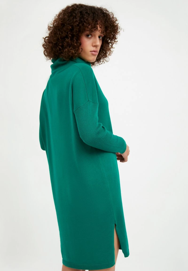 Finn Flare Damen Strickkleid - Green 5 Finn Flare Damen Strickkleid - Green – Bild 3