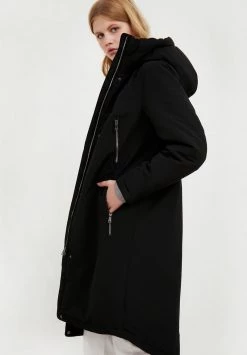 Finn Flare Damen Wintermantel - Black -Finn Flare Verkaufsladen 88635adce4be4e8e92c4077751d63faf