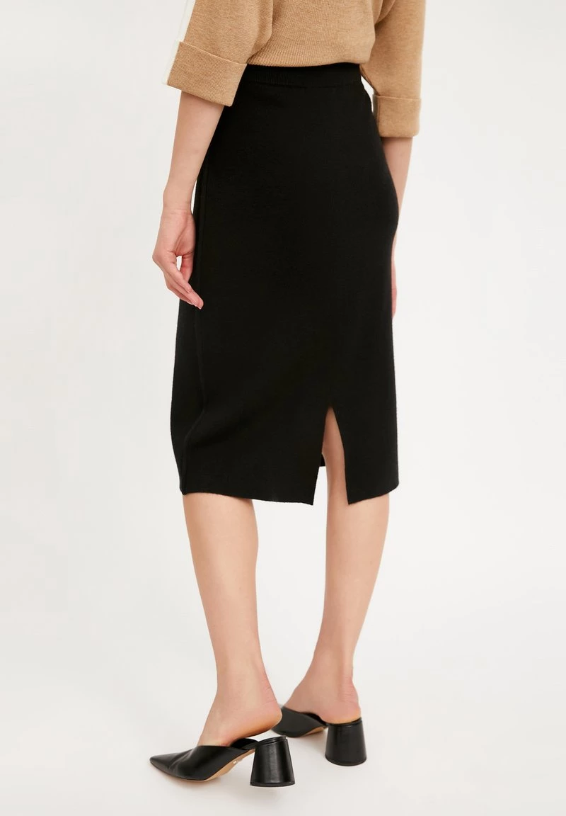 Finn Flare Damen Bleistiftrock - Black 5 Finn Flare Damen Bleistiftrock - Black – Bild 3