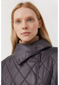 Finn Flare Damen Klassischer Mantel - Dark Grey -Finn Flare Verkaufsladen 88a2b19db8e74520a89db36db3c328fc