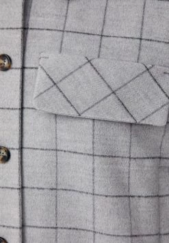 Finn Flare Damen Kurzmantel - Light Grey -Finn Flare Verkaufsladen 892ad699ea5845c398c02f09d09fc6e0