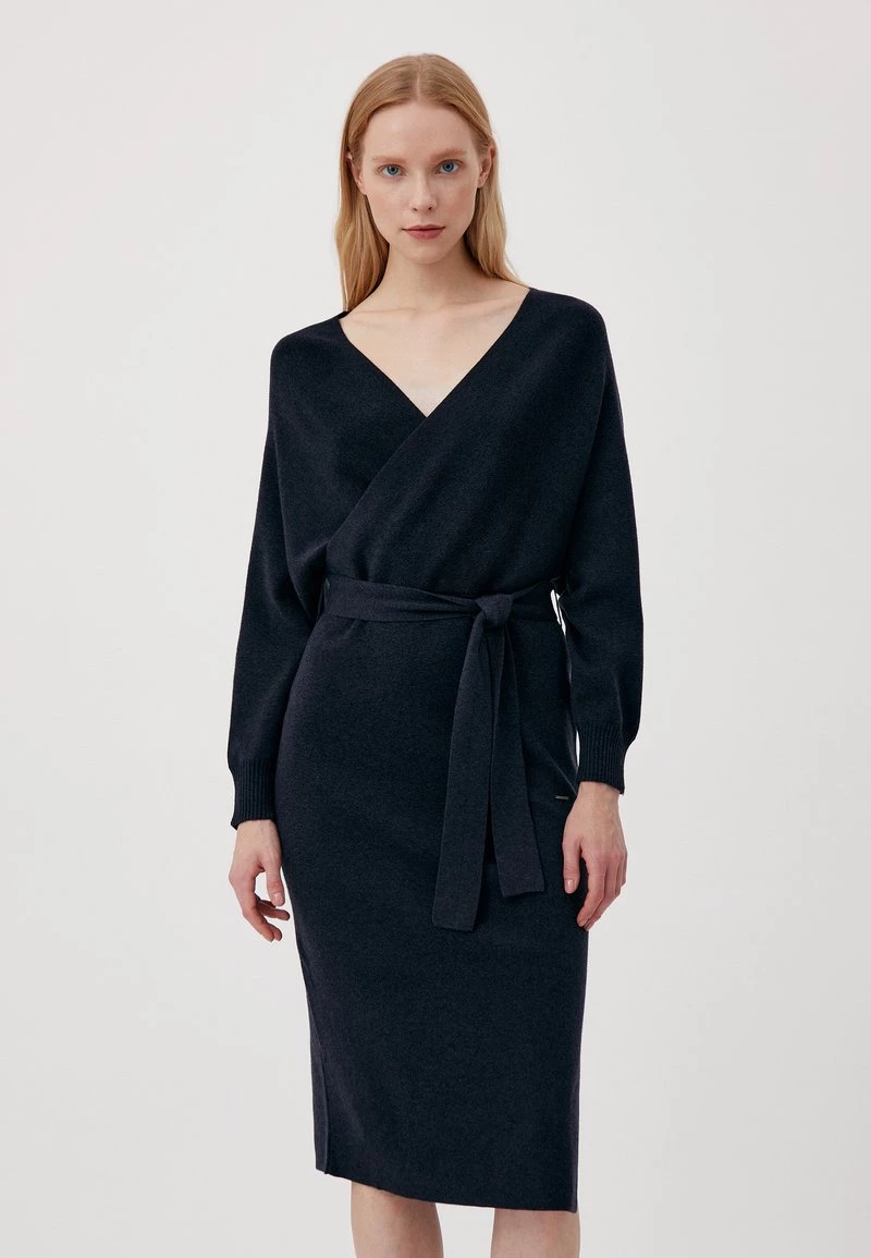 Finn Flare Strickkleid - Dark Grey Melange | Damen 3 Finn Flare Strickkleid - Dark Grey Melange | Damen