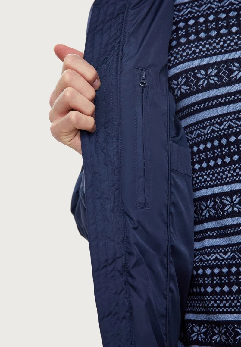 Finn Flare Herren Winterjacke - Dark Blue 6 Finn Flare Herren Winterjacke - Dark Blue – Bild 4