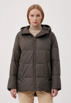 Finn Flare Damen Wintermantel - Dark Brown