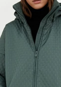 Finn Flare Damen Wintermantel - Dark Green -Finn Flare Verkaufsladen 8a0db425e0394ec4bd527686e56fa4f8