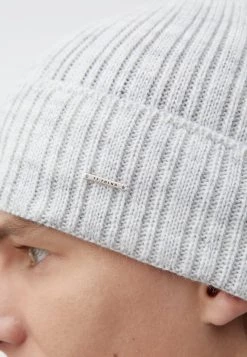 Finn Flare Mütze - Light Grey | Herren -Finn Flare Verkaufsladen 8ab0b1a7cd644e06896977219e3befcb