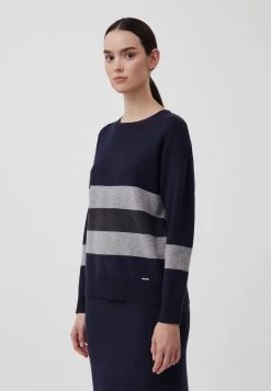 Finn Flare Damen Strickpullover - Dark Blue 12 Finn Flare Damen Strickpullover - Dark Blue -Finn Flare Verkaufsladen 8ab6146d5b154d8f9bd9f37c0d2e807d