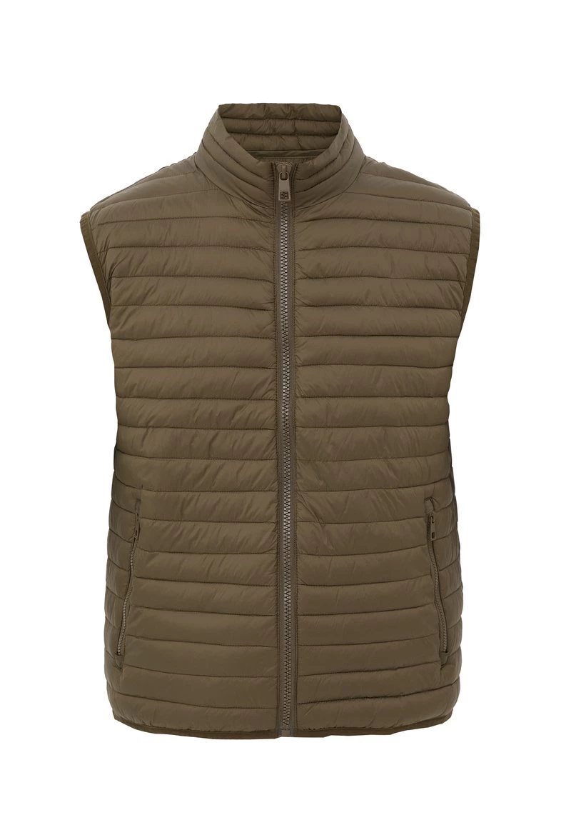 Finn Flare Herren Weste - Dark Green 6 Finn Flare Herren Weste - Dark Green – Bild 4