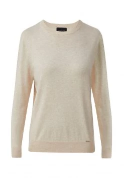 Finn Flare Damen Strickpullover - Beige -Finn Flare Verkaufsladen 8b5ae4fd216a43c6866368482ea3f429