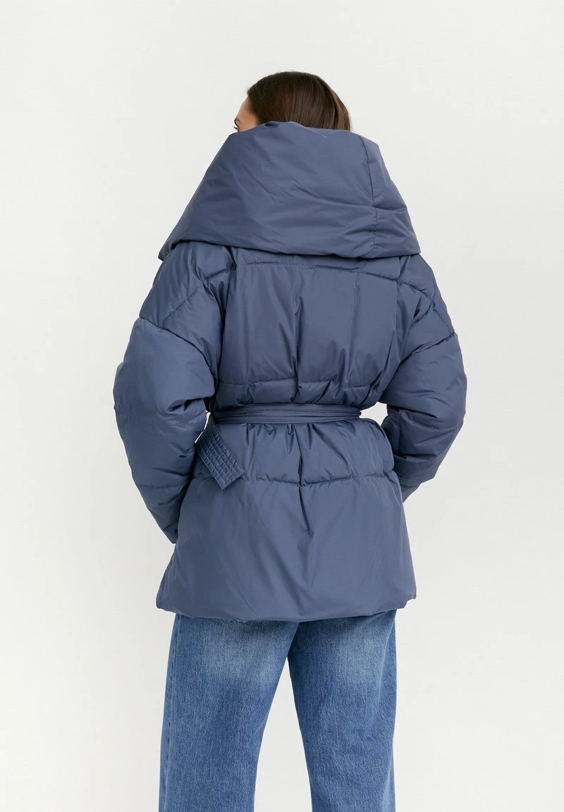 Finn Flare Damen Winterjacke - Light Blue 5 Finn Flare Damen Winterjacke - Light Blue – Bild 3