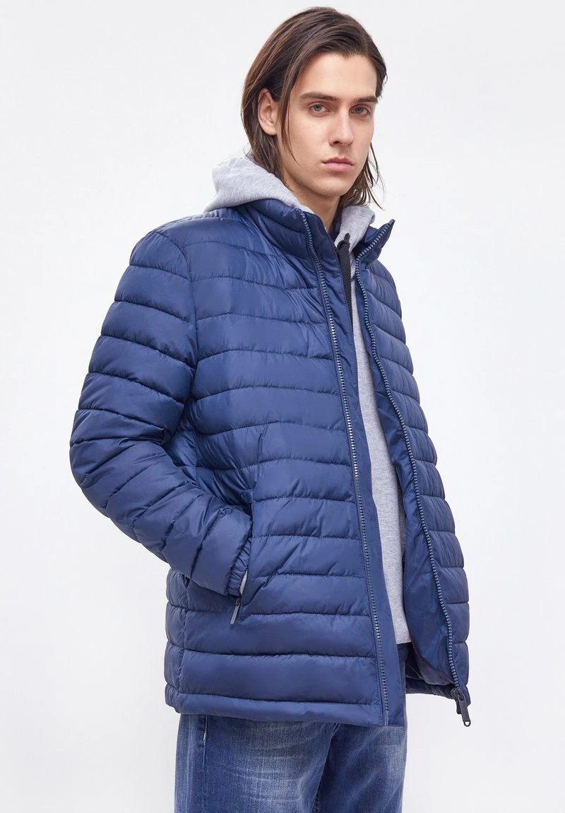 Finn Flare Herren Winterjacke - Dark Blue 6 Finn Flare Herren Winterjacke - Dark Blue – Bild 4