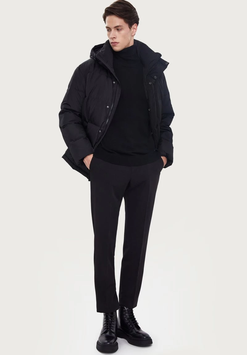 Finn Flare Herren Daunenjacke - Black 4 Finn Flare Herren Daunenjacke - Black – Bild 2