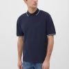 Finn Flare Herren Poloshirt - Dark Blue -Finn Flare Verkaufsladen 8c7d41e37d9b4d4b8e1267680cc7a8d6