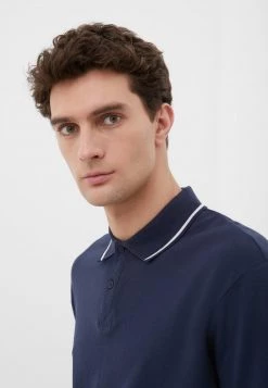 Finn Flare Herren Poloshirt - Dark Blue 13 Finn Flare Herren Poloshirt - Dark Blue -Finn Flare Verkaufsladen 8cb8d26ca6f244179fd3ce093834af74