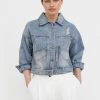 Finn Flare Damen Jeansjacke - Light Blue 1 Finn Flare Damen Jeansjacke - Light Blue -Finn Flare Verkaufsladen 8ce379cc68964dccad8424bf8775e35f
