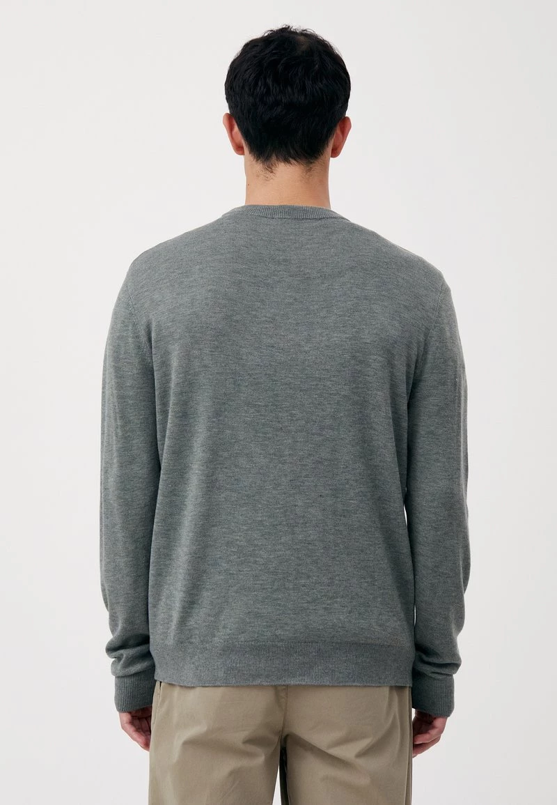 Finn Flare Herren Strickpullover - Dark Grey 4 Finn Flare Herren Strickpullover - Dark Grey – Bild 2