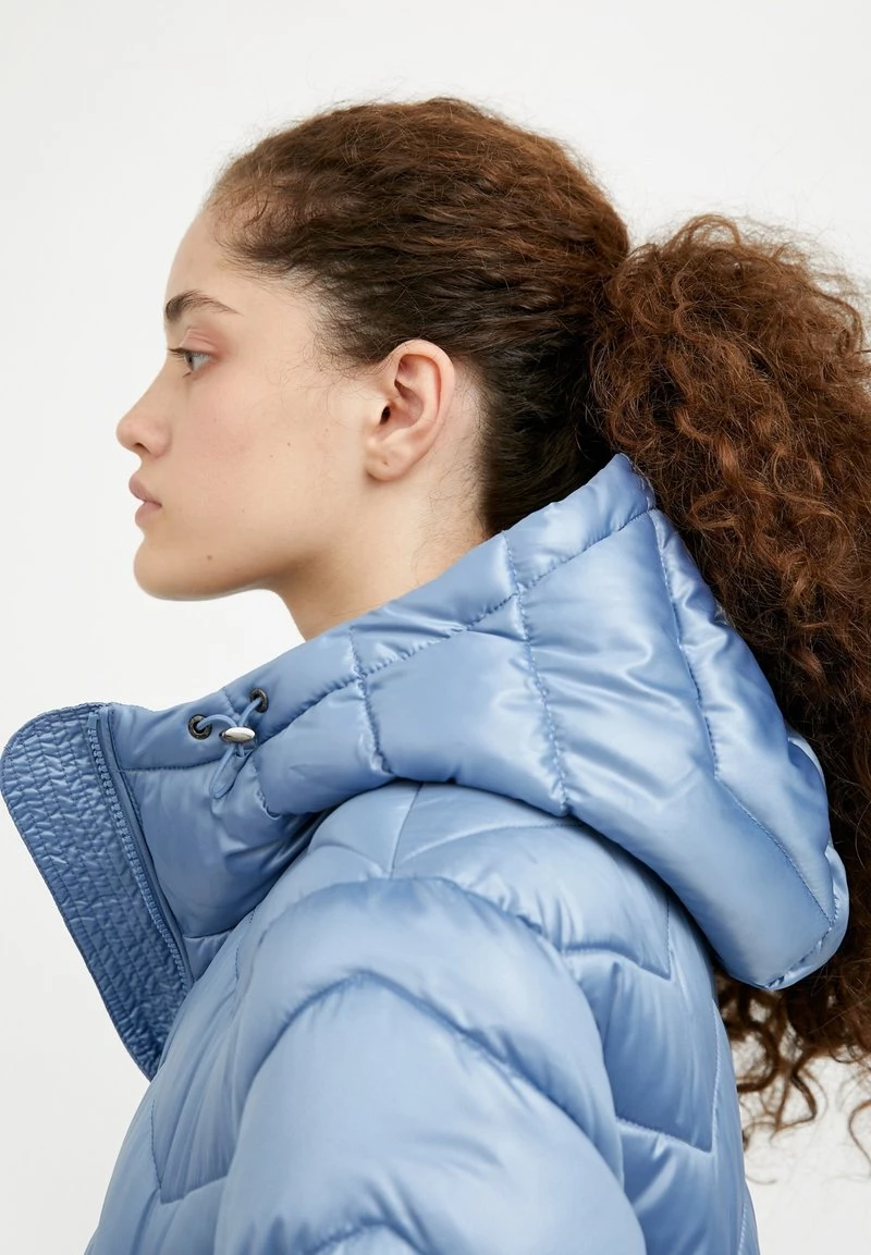 Finn Flare Damen Wintermantel - Light Blue 8 Finn Flare Damen Wintermantel - Light Blue – Bild 6