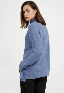 Finn Flare Damen Strickpullover - Light Blue -Finn Flare Verkaufsladen 8d8eab4f4a7a4d9ebd219fb91ca49bdb