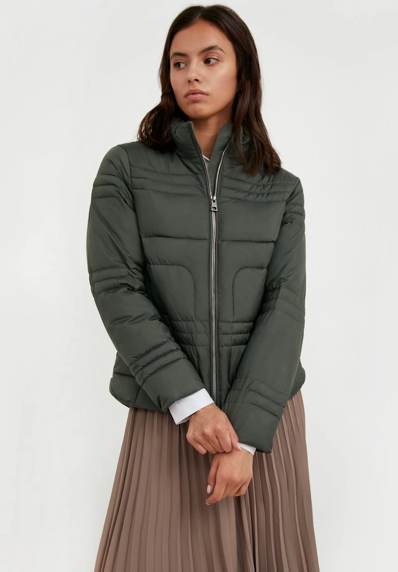 Finn Flare Damen Winterjacke - Dark Green 3 Finn Flare Damen Winterjacke - Dark Green