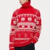 Finn Flare Strickpullover - Red | Herren -Finn Flare Verkaufsladen 8db7e847a64f4f1885d4d65cc50754c7