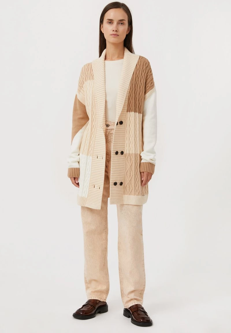 Finn Flare Strickjacke - Beige | Damen 3 Finn Flare Strickjacke - Beige | Damen