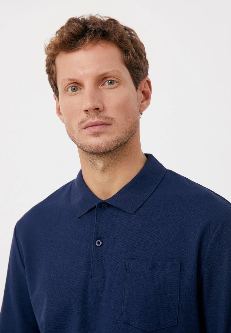 Finn Flare Herren Poloshirt - Blue 7 Finn Flare Herren Poloshirt - Blue – Bild 5