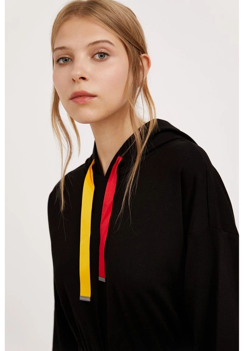 Finn Flare Damen Freizeitkleid - Black 3 Finn Flare Damen Freizeitkleid - Black