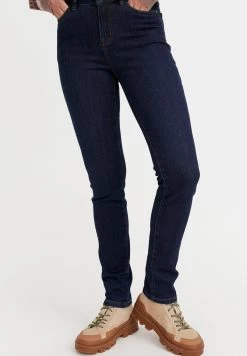 Finn Flare Damen Jeans Slim Fit - Dark Blue