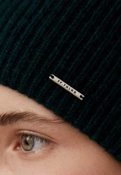 Finn Flare Damen Mütze - Dark Green -Finn Flare Verkaufsladen 8ef8363b04044098a01ed1e2736de333