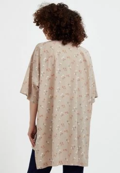 Finn Flare Damen Hemdbluse - Light Brown -Finn Flare Verkaufsladen 8efb24ea249d4912ac564112c5cc88b6