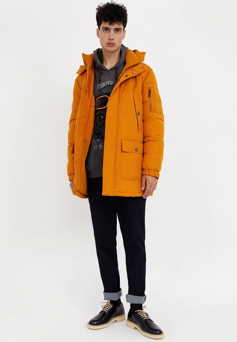 Finn Flare Herren Wintermantel - Sienna 4 Finn Flare Herren Wintermantel - Sienna – Bild 2