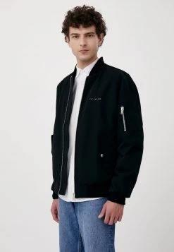 Finn Flare Herren KURZE - Bomberjacke - Black -Finn Flare Verkaufsladen 8f89763809ee45349a1bd44f87686364