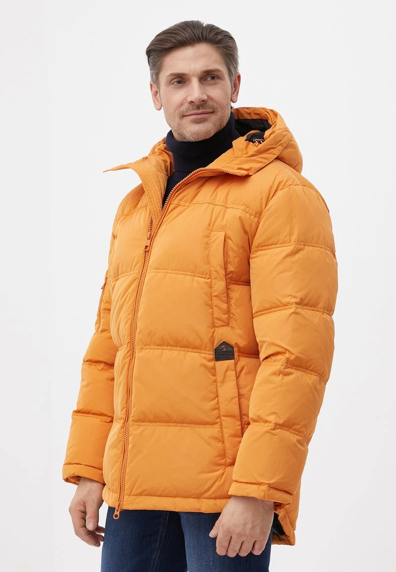 Finn Flare Daunenjacke - Brown | Herren 6 Finn Flare Daunenjacke - Brown | Herren – Bild 4