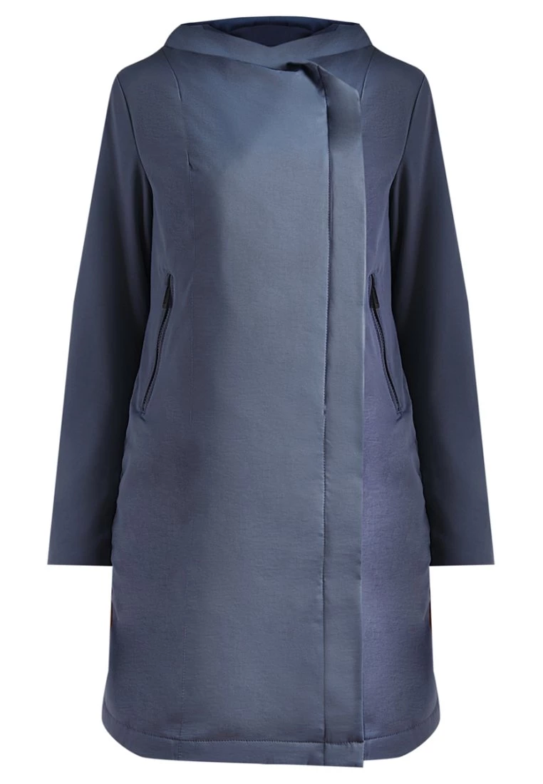 Finn Flare Damen MIT PRAKTISCHER KAPUZE - Klassischer Mantel - Blue 8 Finn Flare Damen MIT PRAKTISCHER KAPUZE - Klassischer Mantel - Blue – Bild 6