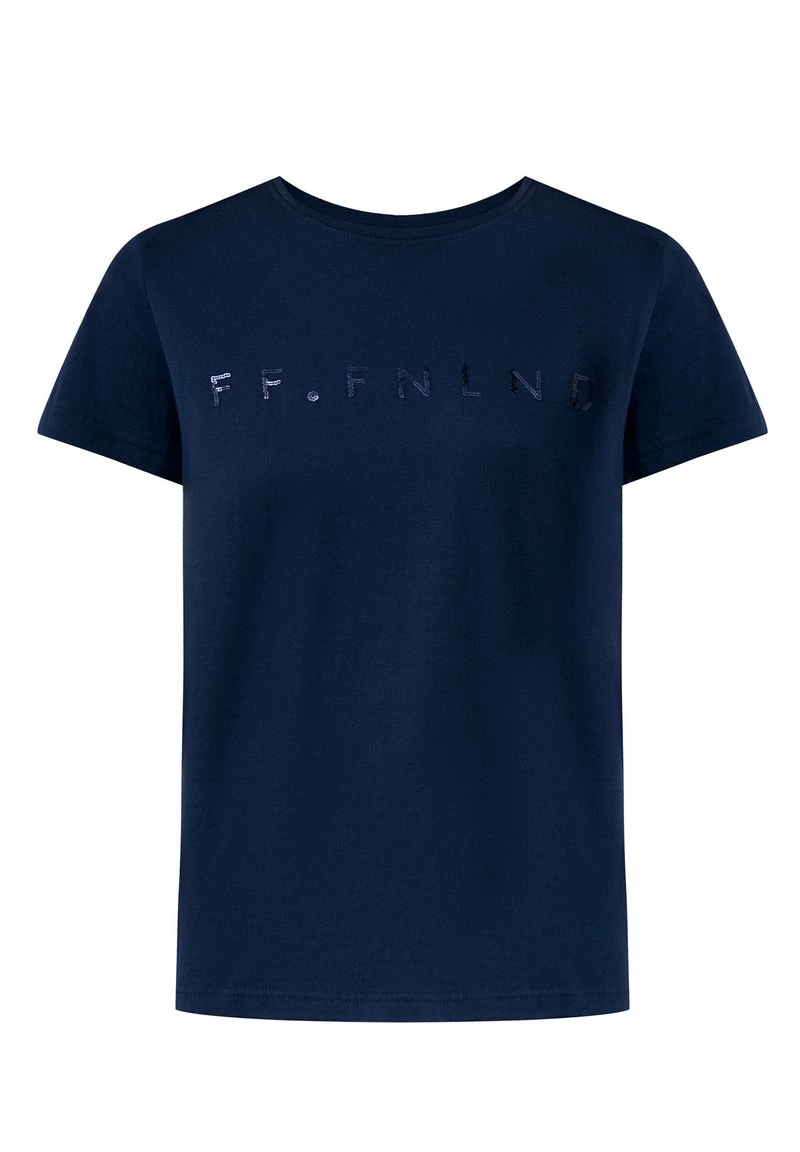Damen FINN FLARE KURZARM - T-Shirt Print - Dark Blue 7 Damen FINN FLARE KURZARM - T-Shirt Print - Dark Blue – Bild 5