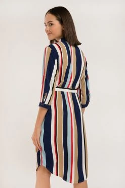 Finn Flare Damen Blusenkleid - Cosmic Blue 9 Finn Flare Damen Blusenkleid - Cosmic Blue -Finn Flare Verkaufsladen 91786b045923490a97be4f911cf4cb6e