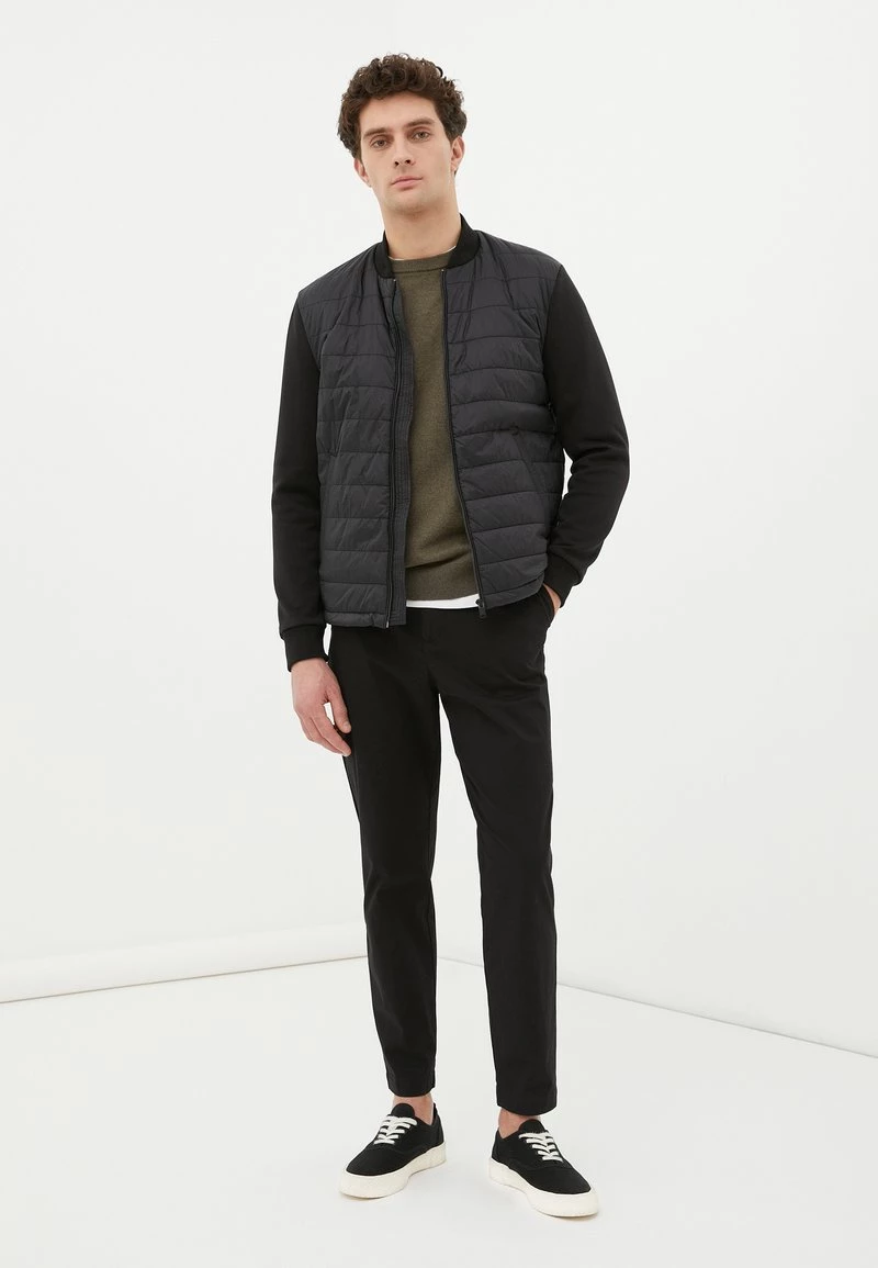 Finn Flare Übergangsjacke - Black | Herren 4 Finn Flare Übergangsjacke - Black | Herren – Bild 2