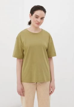 Finn Flare T-Shirt Basic - Dark Green | Damen