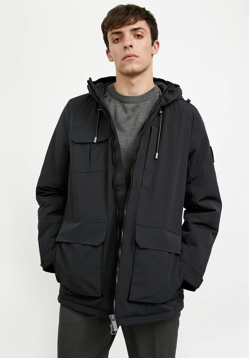 Finn Flare Herren Winterjacke - Black 3 Finn Flare Herren Winterjacke - Black