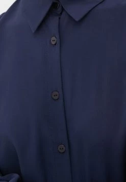 Finn Flare Damen Hemdbluse - Dark Blue -Finn Flare Verkaufsladen 92153f602df242a3a0af011784b7979e