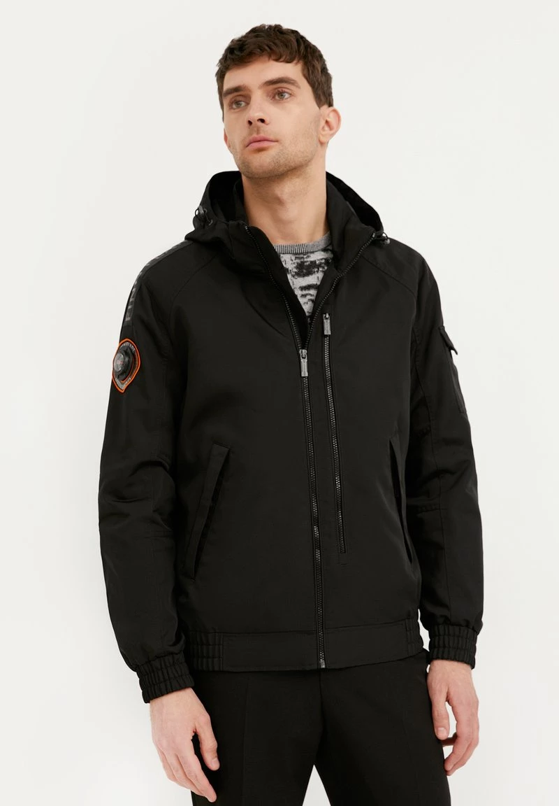 Finn Flare Herren Outdoorjacke - Black 3 Finn Flare Herren Outdoorjacke - Black